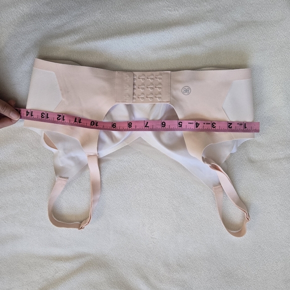 Honeylove Wireless Crossover Bra Small, Blush Pink, Comfort - Picture 3 of 6